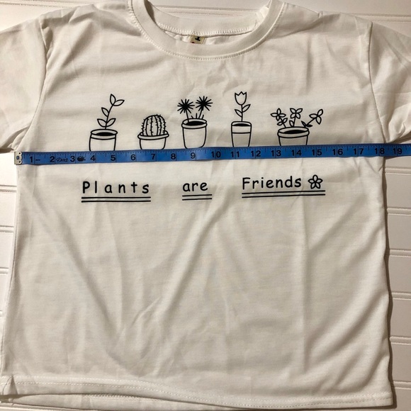 Plants Are Friends Graphic T-shirt - Picture 4 of 5